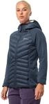 Jack Wolfskin Damen Routeburn Pro Hybrid W, Midnight Sky, M EU