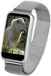 Atlanta Smartwatch 9731/19, f&uuml;r Damen, Herren, Fitnesstracker, Silber, Meshband, mit