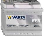 VARTA Professional Dual Purpose EFB (LED60) 12V 60Ah 640A - Nassbatterie f&uuml;r