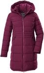 killtec Damen Steppparka/Funktionsparka mit Kapuze KOW 11 WMN QLTD PRK, dunkelrose,