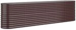 vidaXL Hochbeet, Wetterfestes Hochbeet f&uuml;r Garten Balkon Terrasse,...