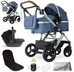 Bergsteiger Nizza 3 in 1 Kinderwagen, Kombikinderwagen Komplettset, Auto-Babyschale,