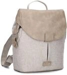Zwei Damen City-Rucksack Olli OR8 kleiner Rucksack 5 Liter Lederoptik im