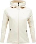 Peak Performance Damen Rider Essentials Hoodie Jacke, sand fog-sand fog, XS