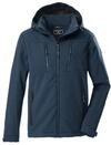 killtec Herren Softshelljacke mit abzippbarer Kapuze KOW 79 MN SFTSHLL JCKT,