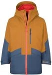 Trollkids Kids Kongsberg Jacket 140, Bronze/Blue