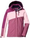 killtec M&auml;dchen Funktionsjacke/Outdoorjacke mit Kapuze und Schneefang KOW 218 GRLS
