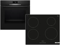 Bosch HBD274FB67 Set Backofen HBA571BB3 + Induktionskochfeld PUE61RBB6E