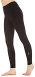 WINSHAPE Damen Long Slim Tights Leggings Wtl1 Trainingshose, Schwarz, M EU