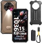 Ulefone Armor X16 Outdoor Handy Android 15, 12GB + 128GB/SD-2TB 10360mAh, IP68/IP69K