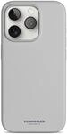 VONM&Auml;HLEN Soft Silicone Case kompatibel mit iPhone 15 Pro, Hellgrau | Weiche