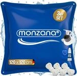 MONZANA&reg; 3X Poolkissen Winter XL Chlorbest&auml;ndig Seil PVC Verst&auml;rktes...