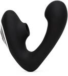 Fifty Shades of Grey - Greedy Girl Duet Druckwellen-Vibrator - Schwarz