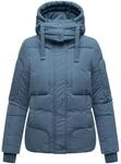 Navahoo Damen Winterjacke warme Steppjacke mit warmem Fleece-Futter und Abnehmbarer