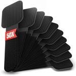 LABEL THE CABLE Wall Straps Klett-Kabelhalter selbstklebend, 50er Set 