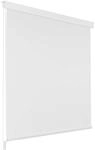 vidaXL Duschrollo 120x240cm Wei&szlig; Duschvorhang Dusche Rollo Badewannenvorhang