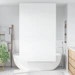vidaXL Duschrollo 140x240 cm Stoffbreite 136 cm, Duschvorhang, Badewannenvorhang,