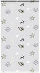 vidaXL Duschrollo mit Kassette 130x240 cm Stoffbreite 126 cm, Duschvorhang,