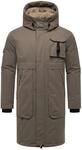 STONE HARBOUR Herren warmer langer Wintermantel mit verstellbarer...