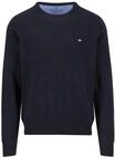 FYNCH-HATTON Feinstrickpullover mit Rundhalsausschnitt Charcoal/XXL
