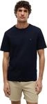 Tommy Hilfiger Herren T-Shirts Kurzarm Essential Regular Fit Rundhalsausschnitt, Blau