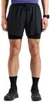 Odlo Zeroweight 5In 2In1 Laufshorts Herren schwarz - Black M