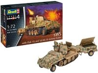 Revell 03293 SWS mit Flak-Aufbau als SFL. mit 3,7cm Flak 43