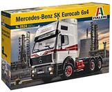 Italeri 3924 1:24 Mercedes Benz SK Eurocab 6x4 - Modellbau, Bausatz, Standmodellbau,