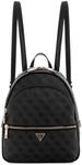 GUESS Damen Manhattan Ii Large Rucksack, Kohle-Logo, Einheitsgr&ouml;&szlig;e