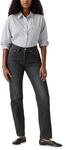 Levi's Damen Jeanshose 501 Curve High Rise, Straight Fit, Schwarz (Memories of You),