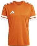 adidas Herren Squadra25 Jersey Short Sleeve Shirt, Team orange/White, M