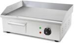 VERTES Grillplatte Bratplatte Plancha Grill Elektrisch 3000W aus Edelstahl