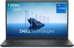 Dell 15 Laptop DC15250 15.6" FHD (1920 x 1080) 120Hz, Intel Core i7-1355U, Intel UHD
