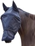 Waldhausen Fliegenmaske Premium Space, mit Ohren- und Nasenschutz, schwarz, Pony