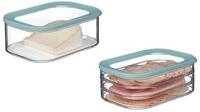 Mepal &ndash; K&auml;se- und Wurstdosen-Set Meat and Cheese Nordic Green &ndash; Modula