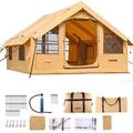 VEVOR Aufblasbares Zelt f&uuml;r Camping, 5-8 Personen Zelt mit Handpumpe, 4x3x2,2 m