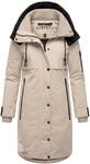 MARIKOO Damen Wintermantel warmer Parka mit Taillenzugband und abnehmbarer...