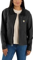Carhartt Damen Arbeitsjacke Relaxed Fit Canvas Detroit, Farbe:black, Gr&ouml;&szlig;e:XL