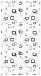 vidaXL Duschrollo 140x240 cm Stoffbreite 136 cm
