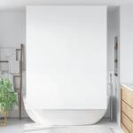 vidaXL Duschrollo 150x240 cm Stoffbreite 146 cm, Duschvorhang, Badewannenvorhang,