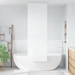 vidaXL Duschrollo 80x240 cm Stoffbreite 76 cm, Duschvorhang, Badewannenvorhang,