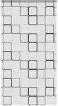 vidaXL Duschrollo mit Kassette 120x240 cm Stoffbreite 116 cm, Duschvorhang,