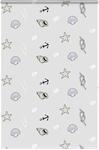 vidaXL Duschrollo mit Kassette 150x240 cm Stoffbreite 146 cm