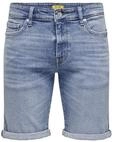 ONLY & SONS Herren Jeans Shorts ONSPly Denim Bermuda mit Aufschlag 22028772 Medium