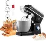 VEVOR K&uuml;chenmaschineTeigmixer 1400 W 7,84 L K&uuml;chenmaschine mit kippbarem Kopf