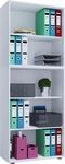VCM Holzregal stehend | platzsparender Aktenschrank | Ma&szlig;e ca. B. 70 x H. 184...