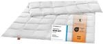 sleepling medium Daunendecke 155x220 cm, Bettdecke, Ganzjahres Decke, 90% Daunen 10%