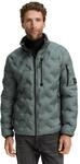Tom Tailor Herren Hybrid Steppjacke mit verstaubarer Kapuze
