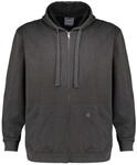 Ahorn Kapuzen-Sweatjacke &Uuml;bergr&ouml;&szlig;en Hoody Sportswear anthrazit Melange, XL