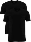 Marvelis T-Shirt schwarz V-Ausschnitt 2817/00/68, L - 2er Pack